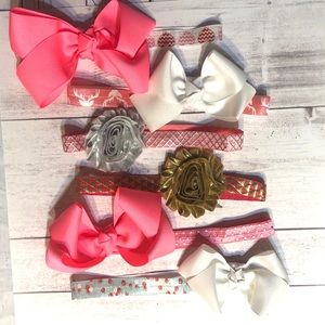 Baby hair bow lot infant headband baby headband